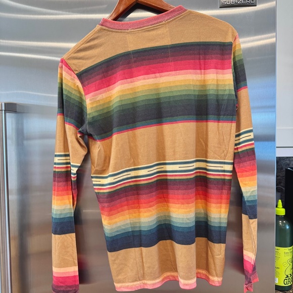 NWT Aviator Nation Long Sleeve Shirt Tribal Serape with Bolt , Rare / Deadstock - Picture 8 of 16